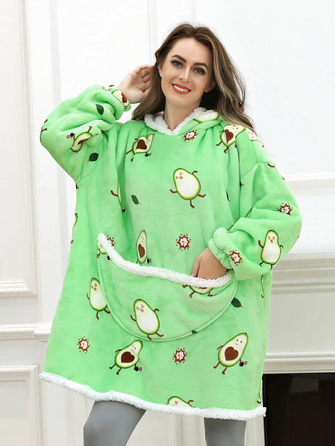 Oversized Hoodie Blanket