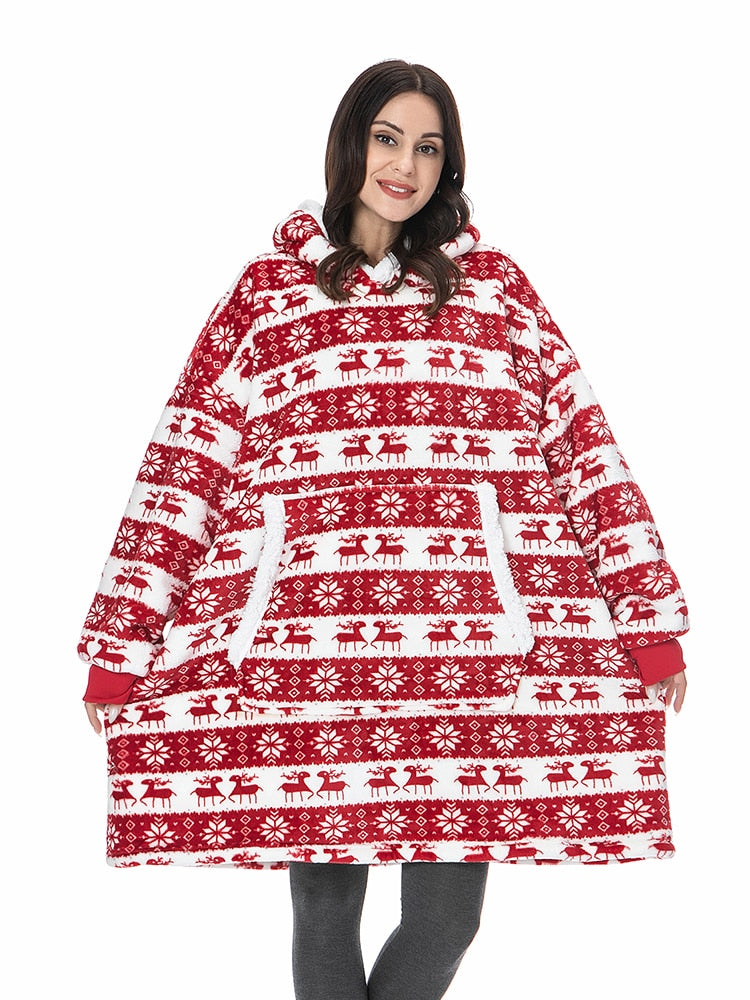 Oversized Hoodie Blanket