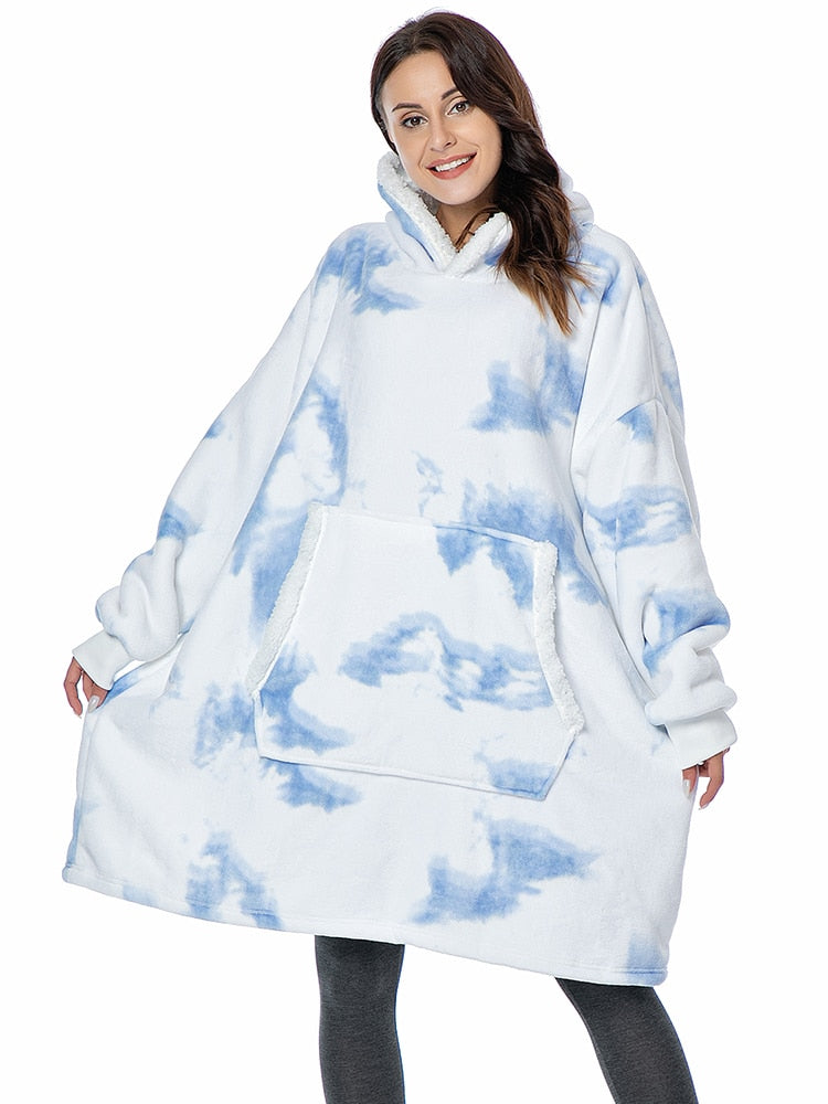 Oversized Hoodie Blanket