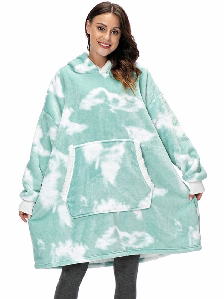 Oversized Hoodie Blanket