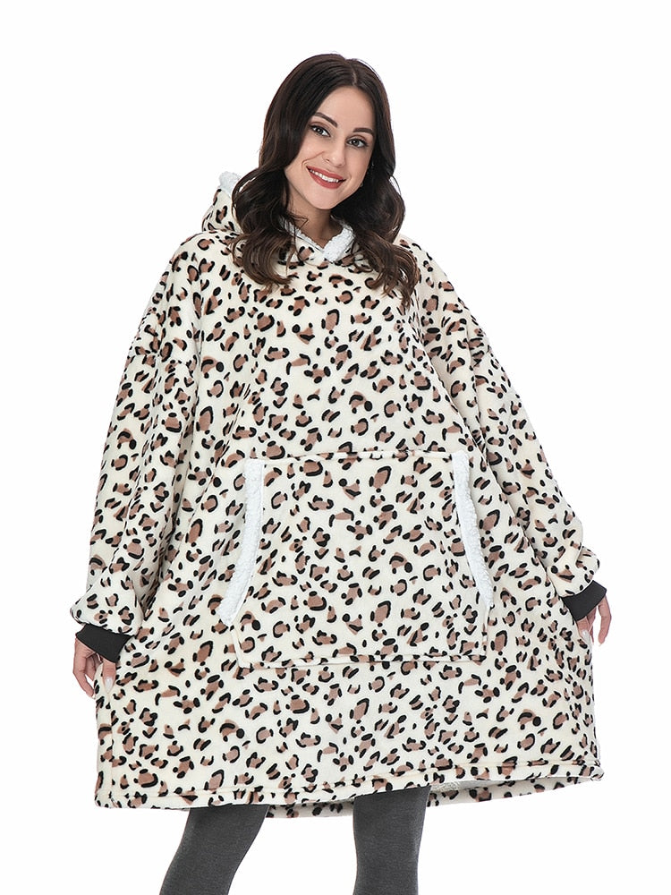 Oversized Hoodie Blanket